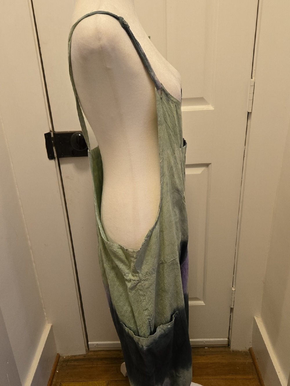 Lakhays LA BOHO Jumper Green and Blue Tie Dye M/L - Picture 5 of 7